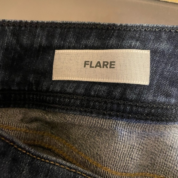 SOLD Torrid Mid/Dark Wash Mid Rise Denim Jeans Flare 20 Short - Picture 4 of 4